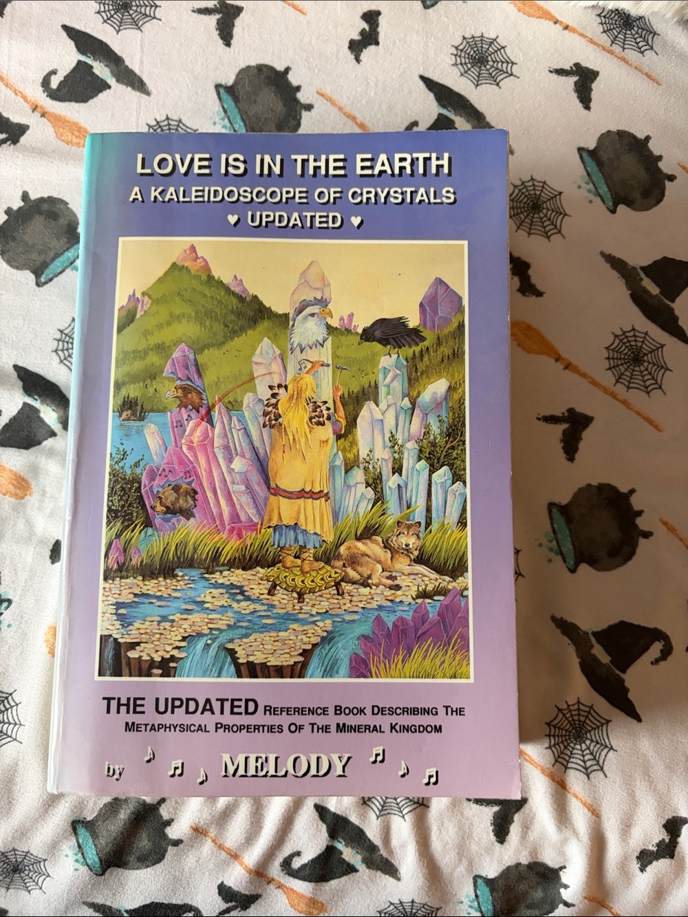 Love Is in the Earth — Lavender Crystal Art Book
